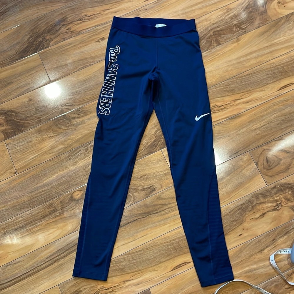 Size medium Nike dri-fit pit panther navy blue leggings